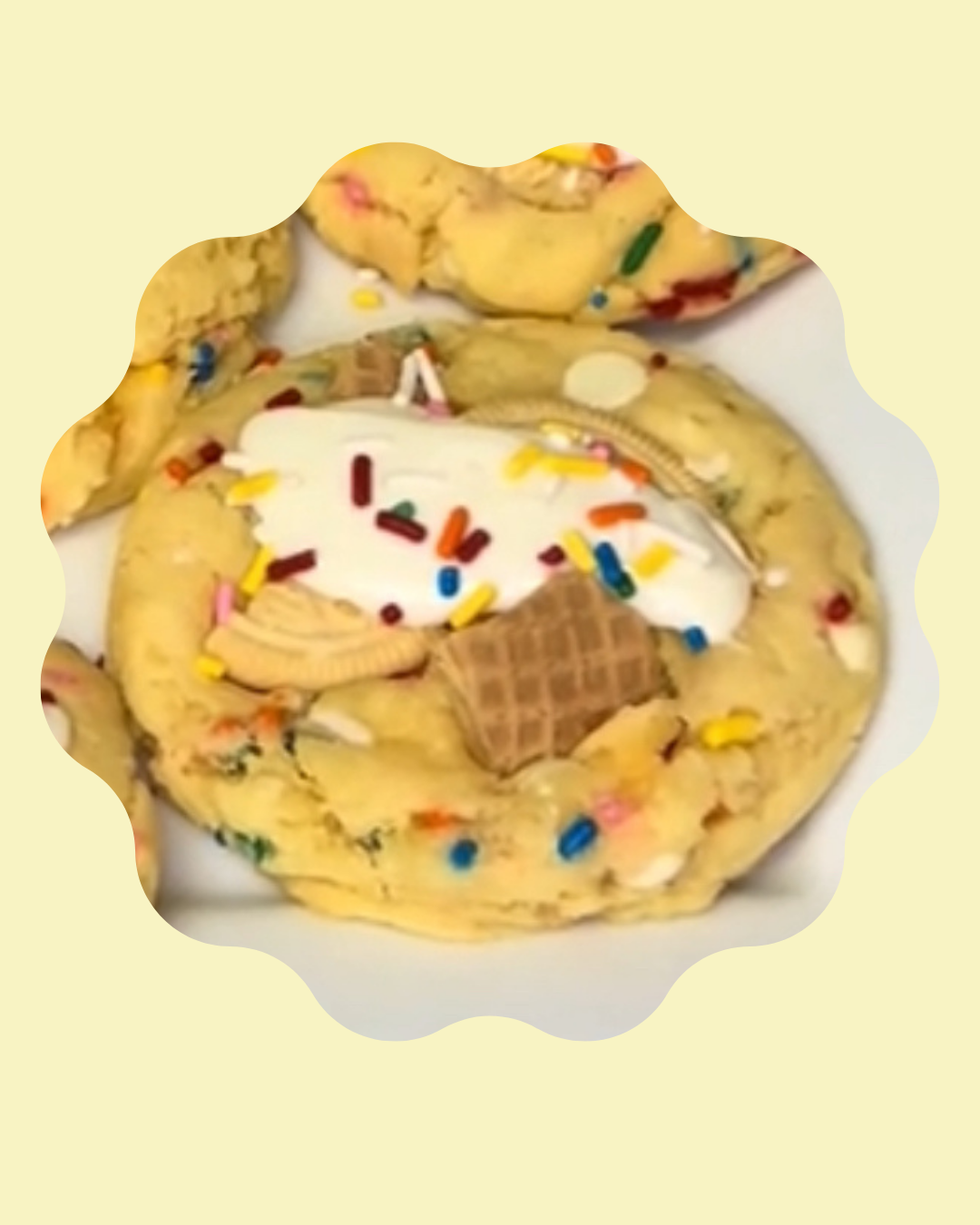 Birthday Cake Cookie