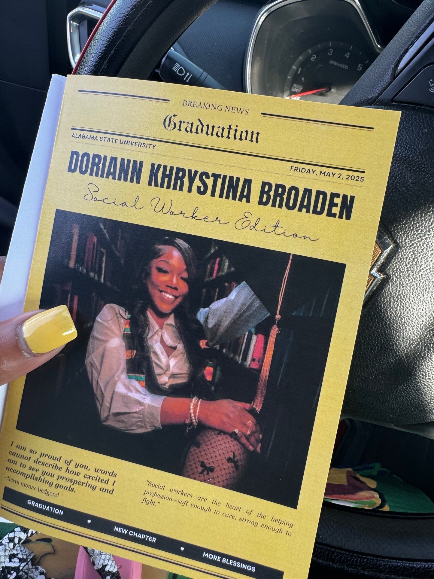 Custom Newsletter Card — “Breaking News” Template (Digital)