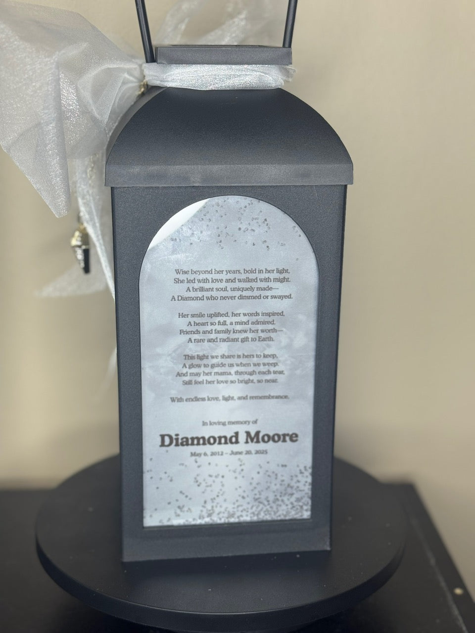 Heaven's Light Memorial Lantern