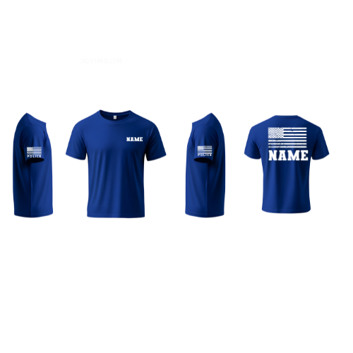 Flagged & Tagged - Custom Officer Tee