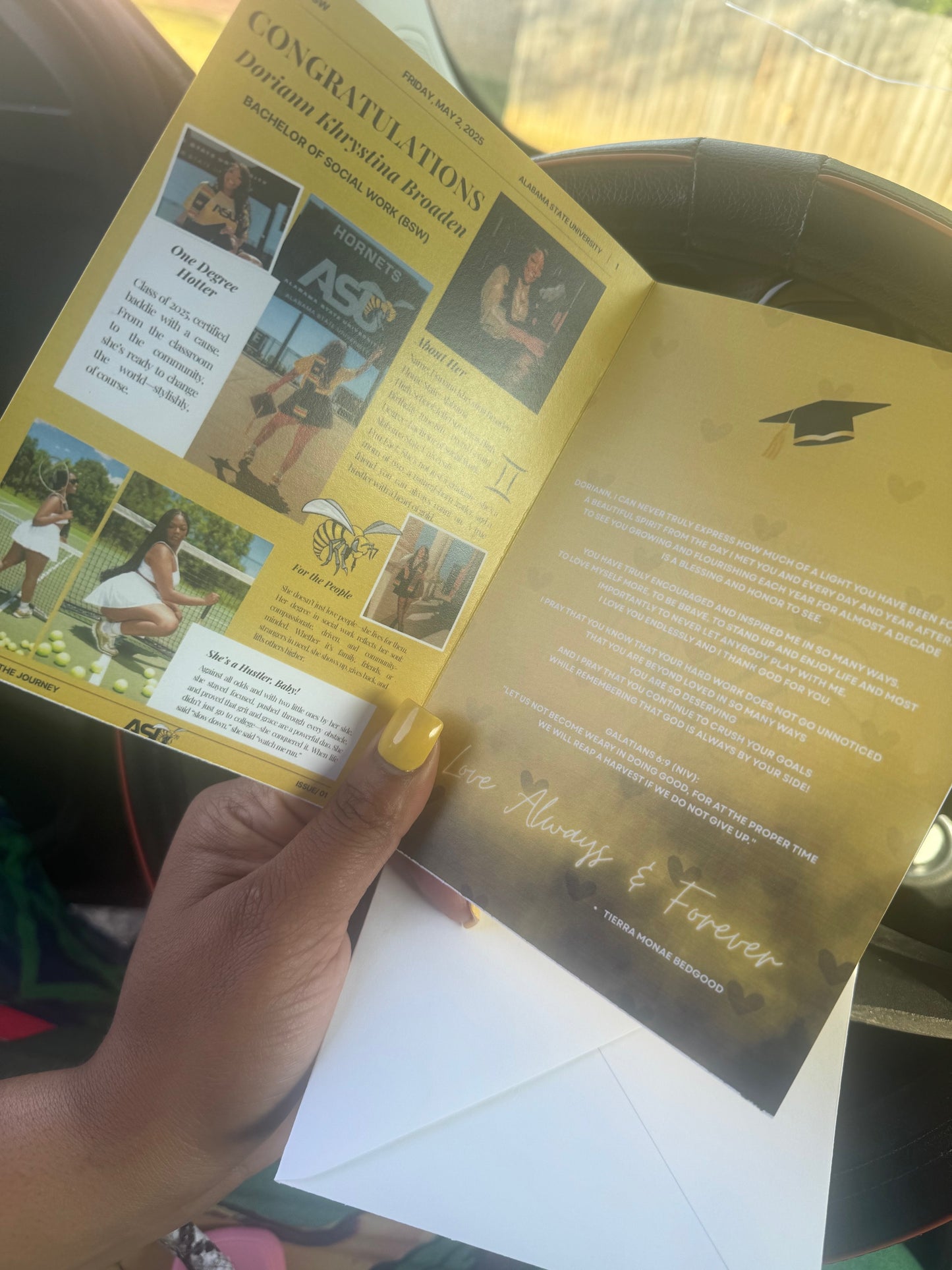 Created Just for You Custom “Breaking News” Newsletter Card – (Digital Version)