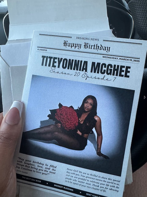 Created Just for You Custom “Breaking News” Newsletter Card – (Digital Version)