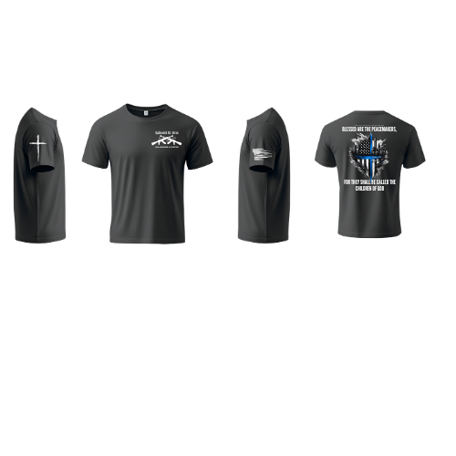 Peacemaker’s Cross - Scripture Tee